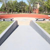 Se inauguró el anfiteatro Gato Negro del Parque Central