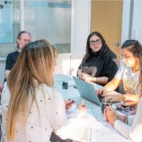 Funcionarios de educación se reunieron con directivos de escuelas medias del oeste de la capital