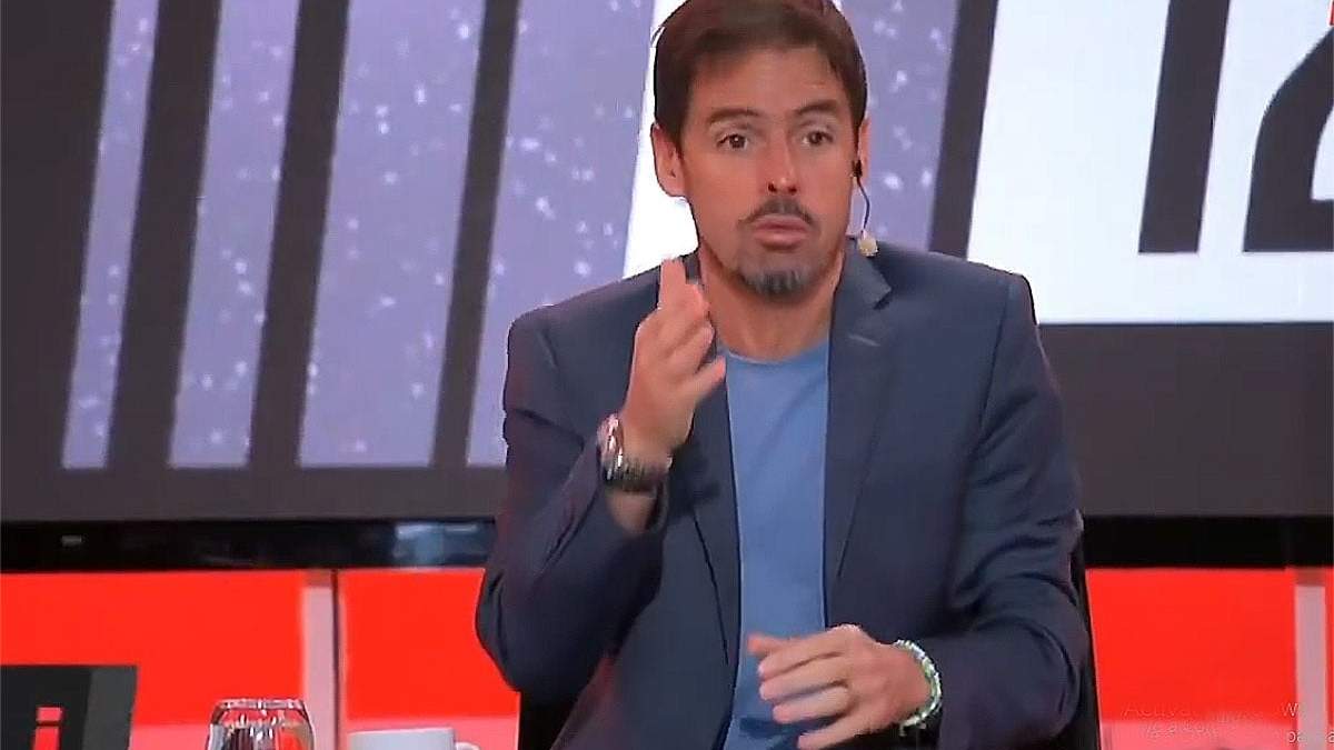 Mariano Closs. Chiqui Tapia se enojó con él.