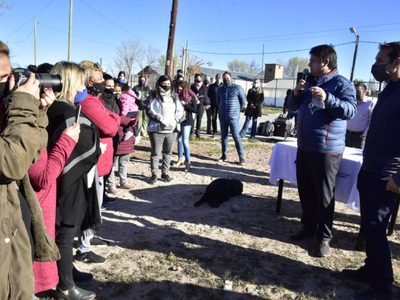 Mariano Gaido integrará a la ciudad al sector 26 de Agosto