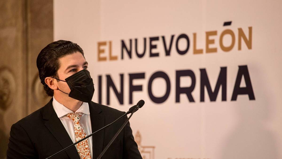 El gobernador de NL, Samuel García
