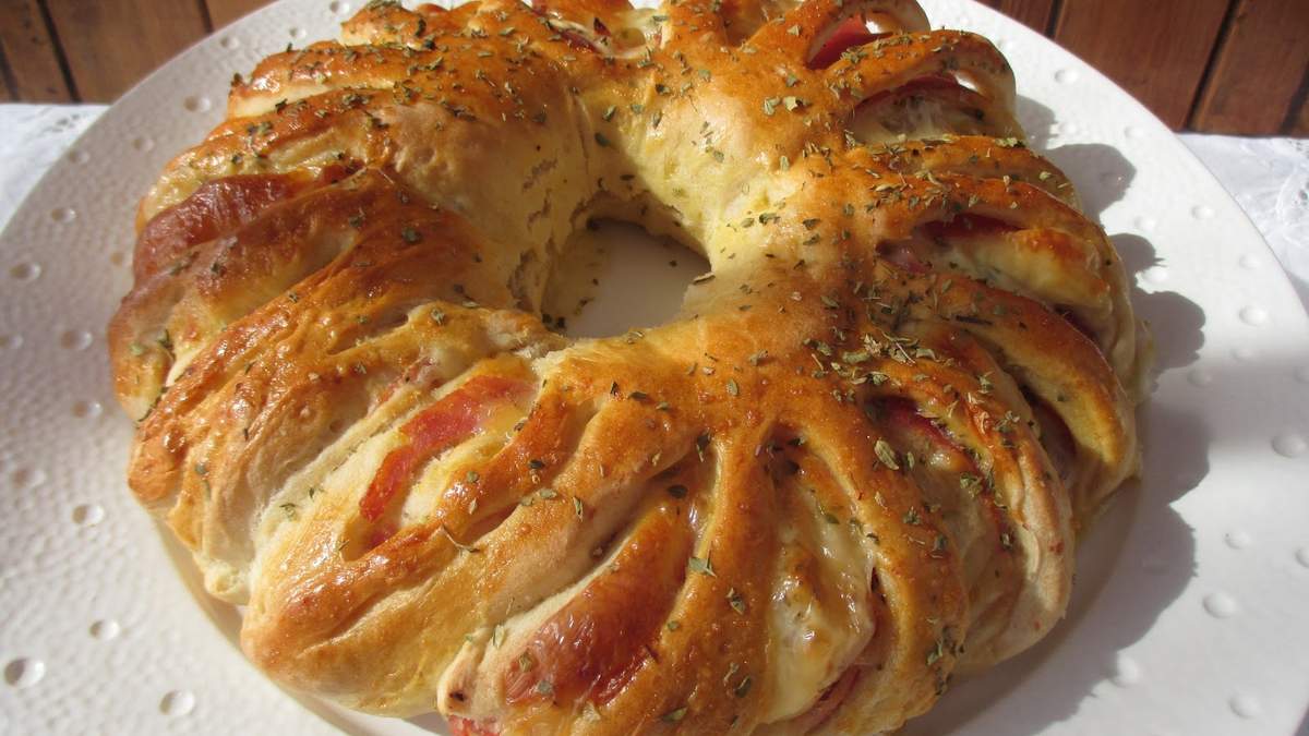 Rosca de queso. Fuente: (Instagram)