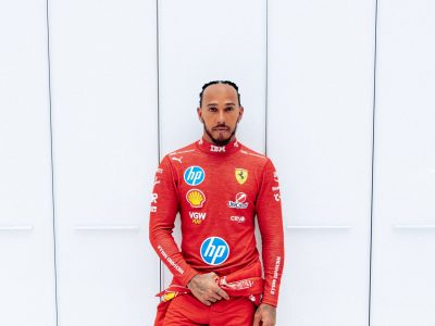 Lewis Hamilton probó la Ferrari por primera vez: cómo le fue