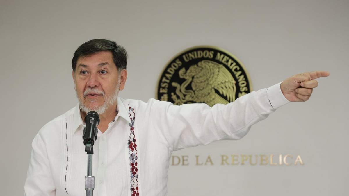 El senador morenista y presidente de la Mesa Directiva de la Cámara alta, Gerardo Fernández Noroña