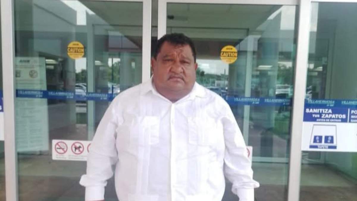 Fausto López Hernández, delegado municipal de Tierra Colorada