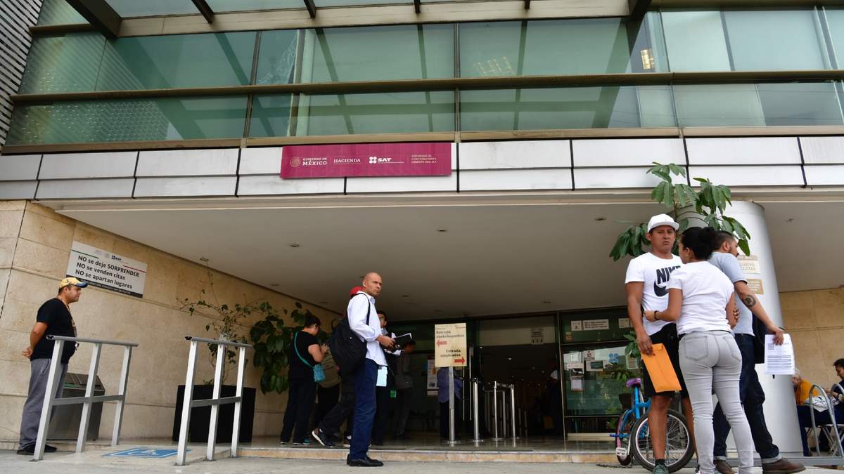 Edificio de Hacienda en la Ciudad de México