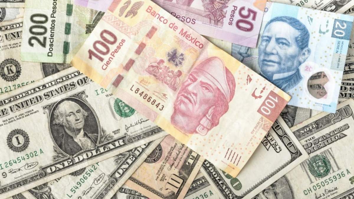 Billetes mexicanos vs dólar