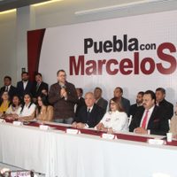 Presentan en Puebla plataforma de apoyo a Marcelo Ebrard
