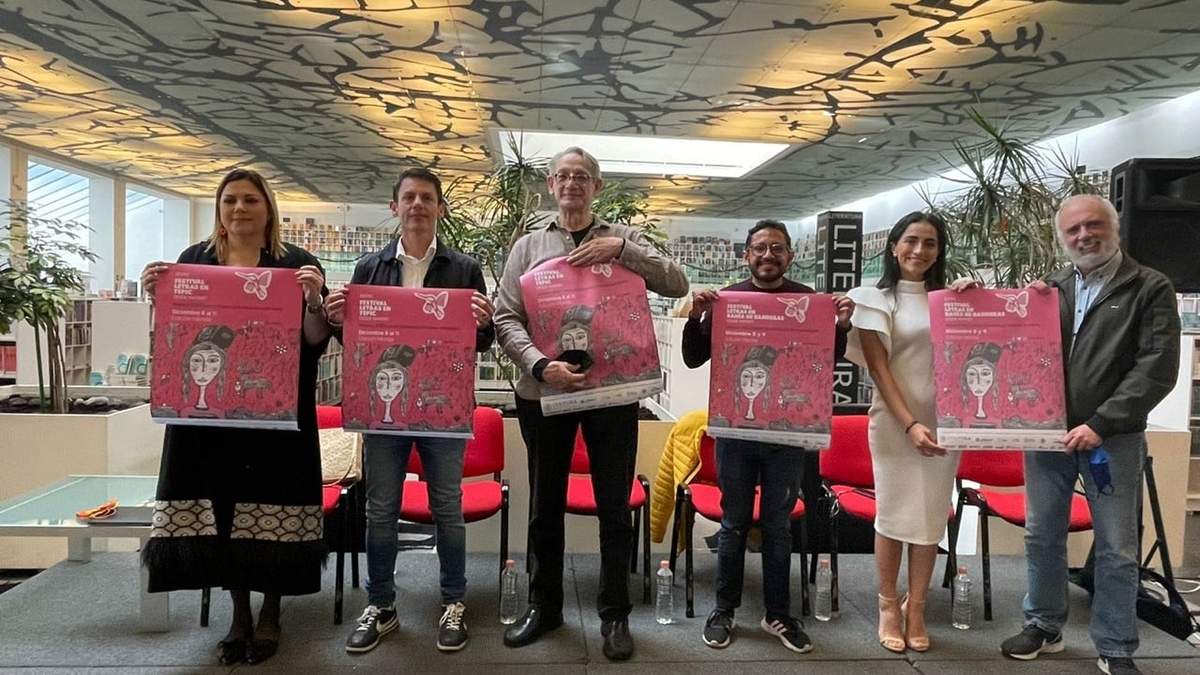 La presentación del "Festival Letras en Nayarit en la librería Rosario Castellanos del FCE