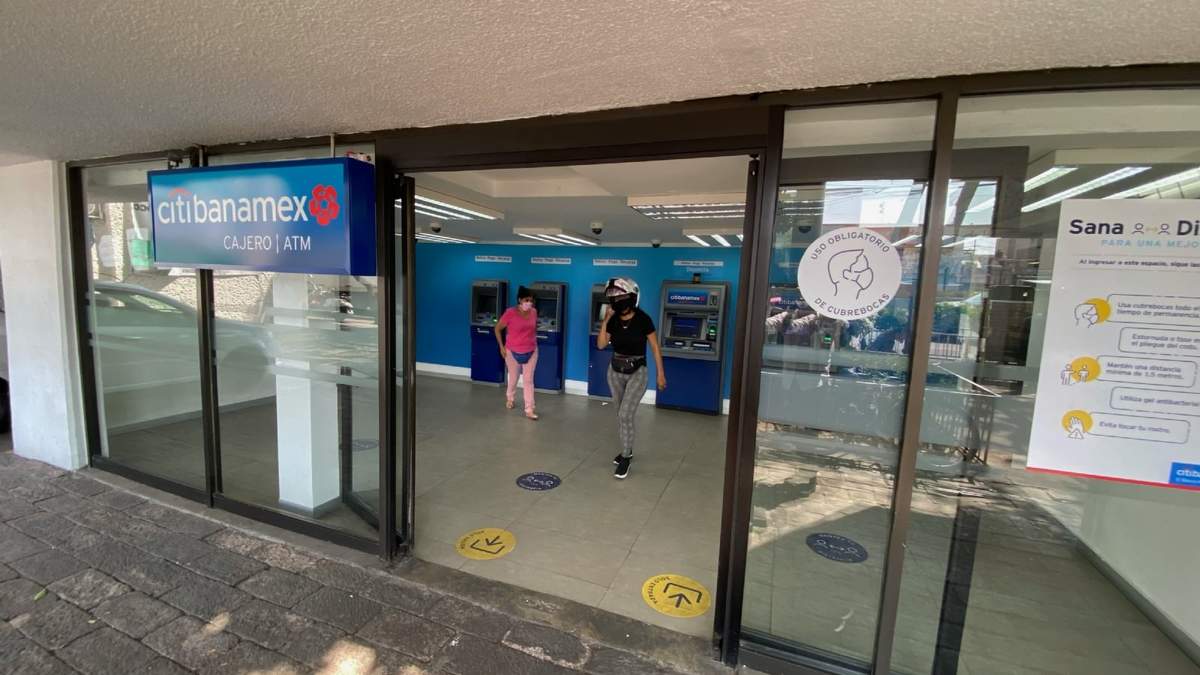 Una sucursal de Citibanamex