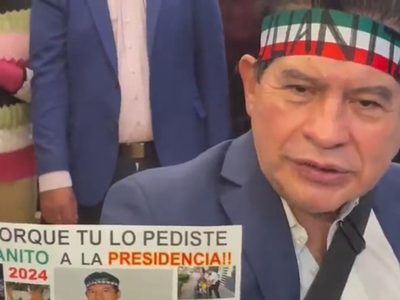 “Juanito” reaparece: "Yo soy el único que le puede ganar al delincuente de López Obrador"