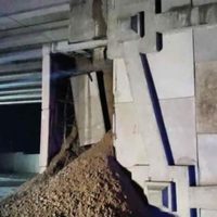 Sufre daños un puente vehicular inaugurado en 2019 por Héctor Astudillo