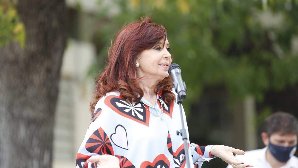 Cristina Kirchner, vicepresidenta de la nación. Fuente: (Twitter)