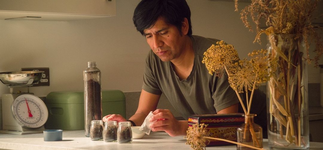 Bautista y el conocimiento de las semillas.Foto Cortesía de la producción