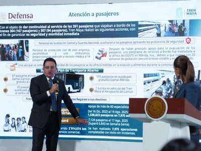 “Fue un percance de vía, no un descarrilamiento”: director del Tren Maya sobre Izamal