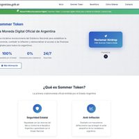 Hackean otra web estatal para promocionar una criptomoneda