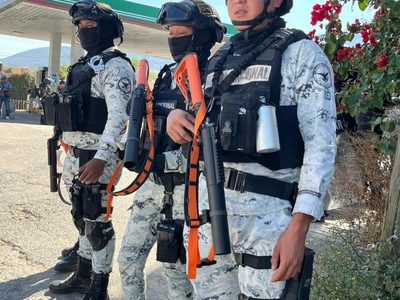 Tras protesta de normalistas, liberan a 37 estudiantes detenidos por la Guardia Nacional en Acapulco