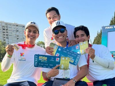 El equipo varonil mexicano de tiro con arco, consiguió su boleto a París 2024