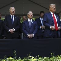 Trump y Harris se reencuentran en el homenaje a las víctimas del 11S