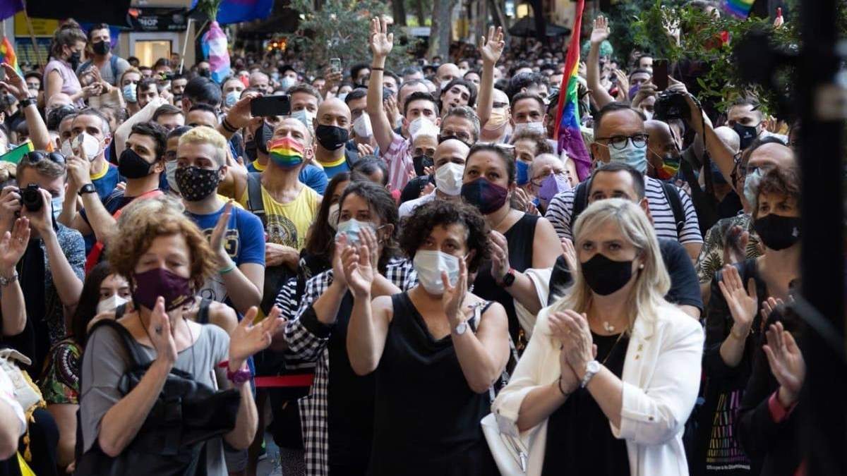 Manifestación en Cataluña