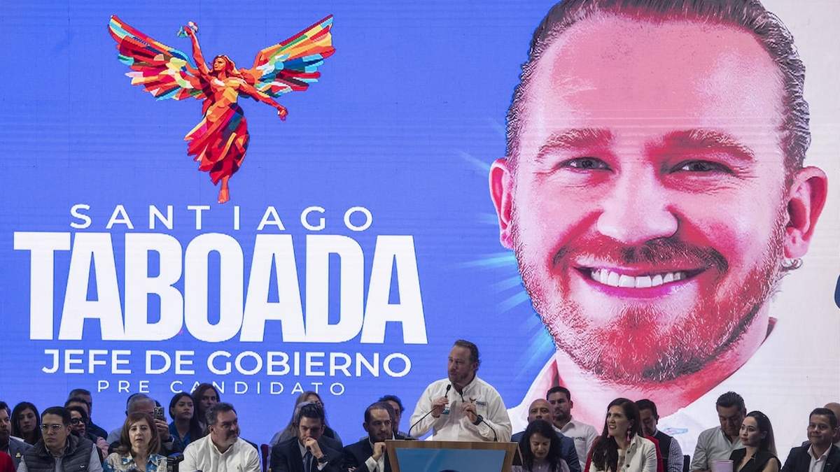 Santiago Taboada, el día que registró su precandidatura