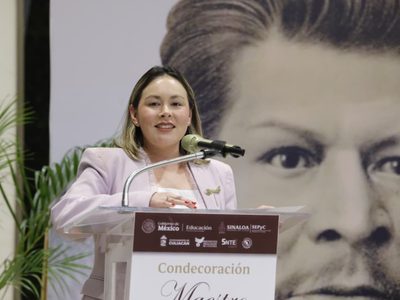 Gobernadora interina de Sinaloa evade una vez más responder sobre Rubén Rocha Moya