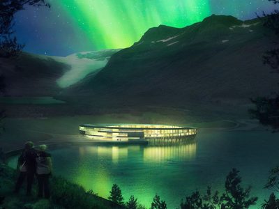 Construirían el primer hotel de energía positiva en la zona del Ártico