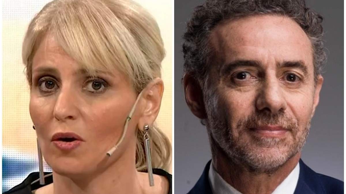 Romina Maguel y Luis Majul. Fuente: (Twitter)