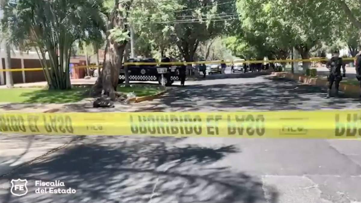 Escena de un video presentado por la Fiscalía de Jalisco sobre los hechos en Guadalajara
