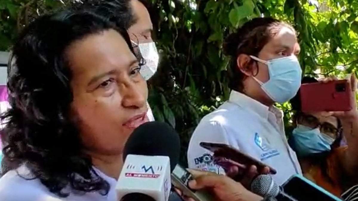 La alcaldesa de Acapulco, Abelina López Rodríguez