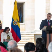 Iván Duque pide a los colombianos "rechazar el populismo" en las elecciones de este domingo