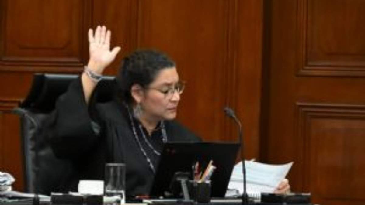 La ministra Lenia Batres Guadarrama