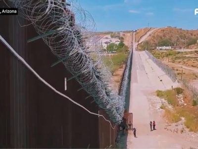 En Nogales, Arizona, un muro reconstruido para disuadir migrantes (Video)