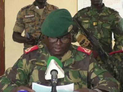 Soldados de Guinea-Bisáu anuncian a líder de junta, consolidando su golpe tras elección presidencial
