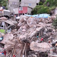 Alertan por el riesgo de nuevos deslizamientos en el cerro del Chiquihuite