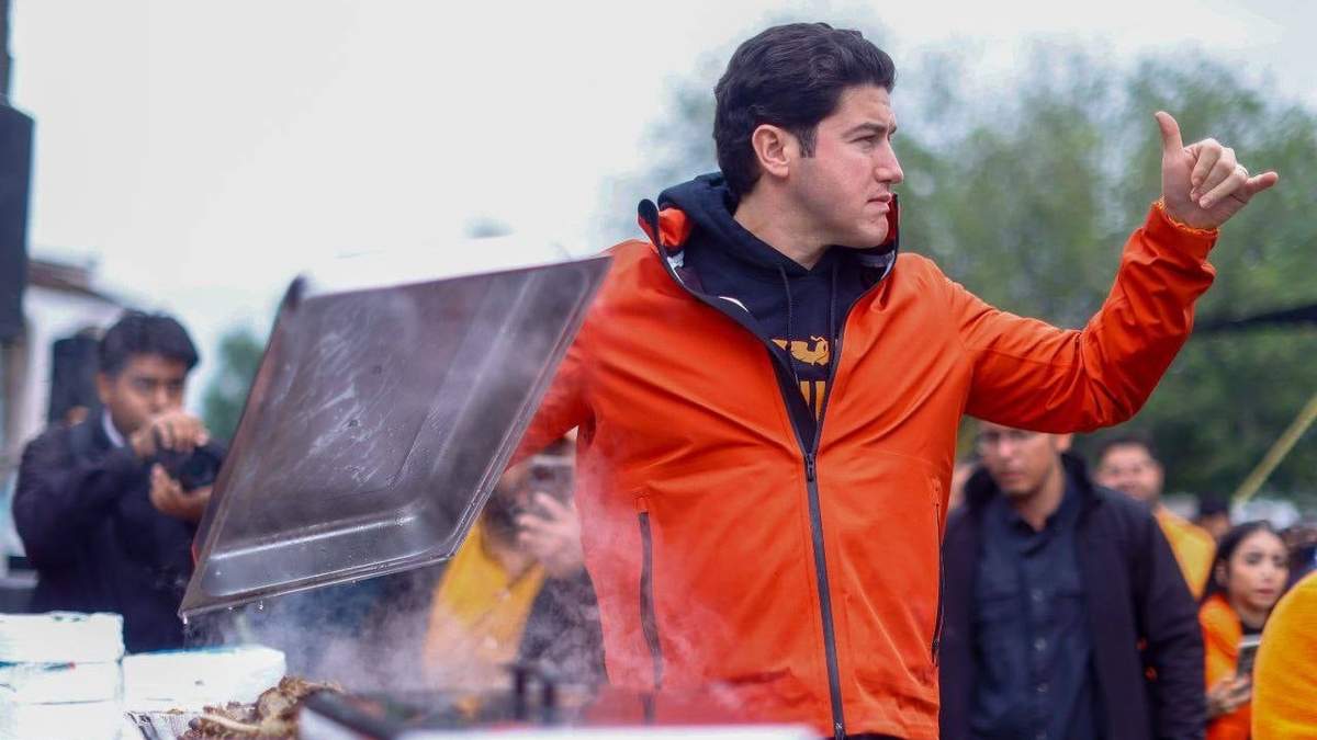 Samuel García en precampaña