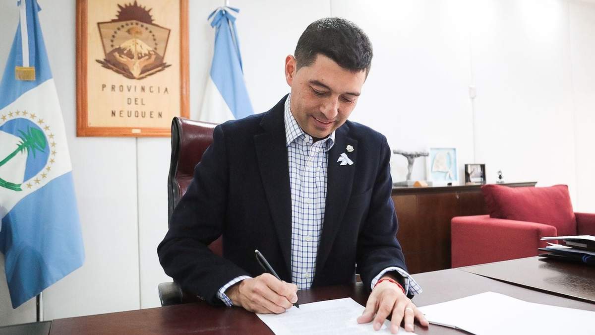 Marcos Koopmann, vicegobernador de Neuquén. Fuente: (Twitter)