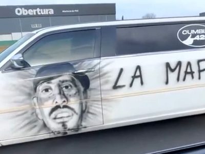 Le embargaron la limusina a L-Gante