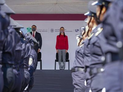 Sheinbaum asegura que hoy la policía "sirve al pueblo"