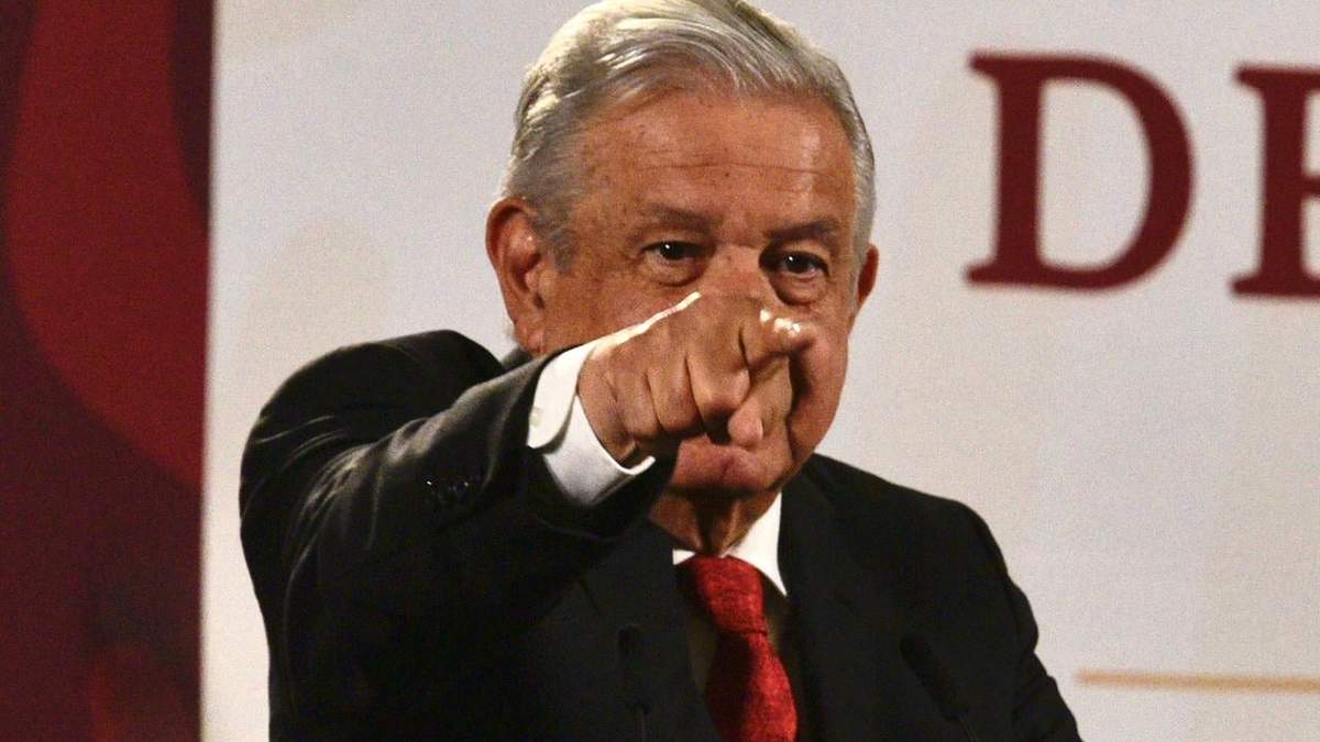 El presidente López Obrador