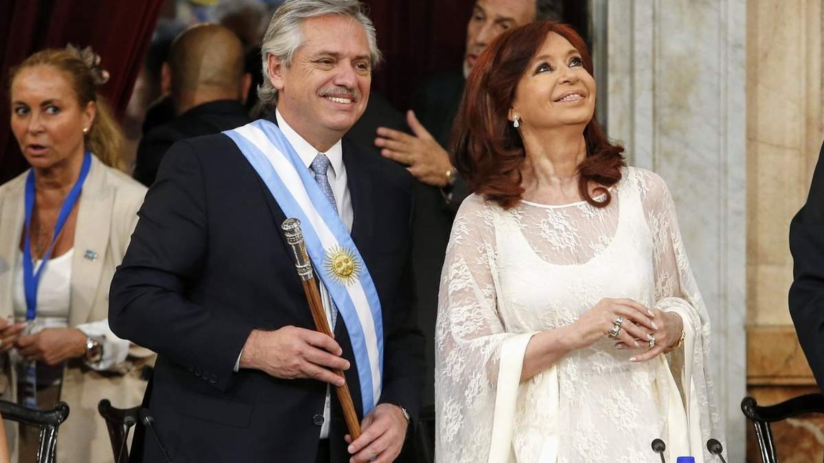 Alberto Fernández y Cristina Kirchner, presidente y vicepresidenta de la Nación. (Fuente: Twitter)
