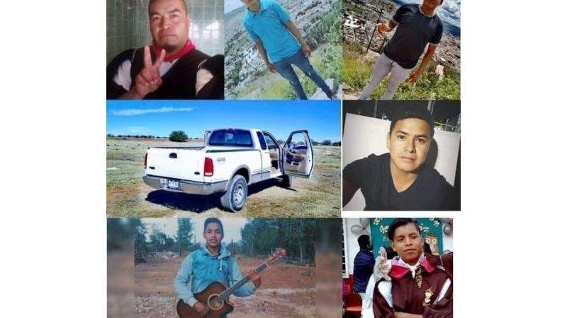 Los jóvenes desaparecidos