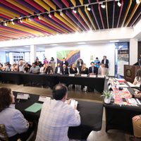 Sostiene Américo encuentro con migrantes tamaulipecos en Houston