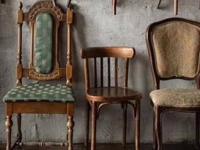 Si tenés sillas viejas o sin pintar, no las tires: mirá cómo darle un toque mágico a tu jardín con estas ideas