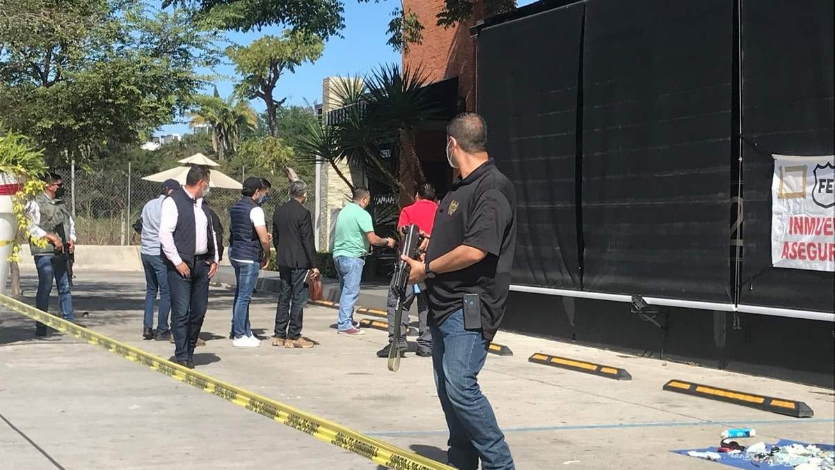 Bar Distrito 5, donde fue asesinado el exgobernador de Jalisco, Aristóteles Sandoval, la madrugada del 18 de diciembre de 2020 en Puerto Vallarta