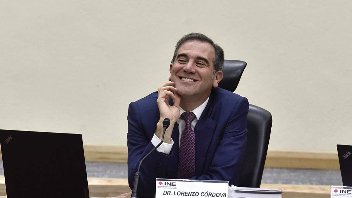 Lorenzo Córdova, consejero presidente del INE