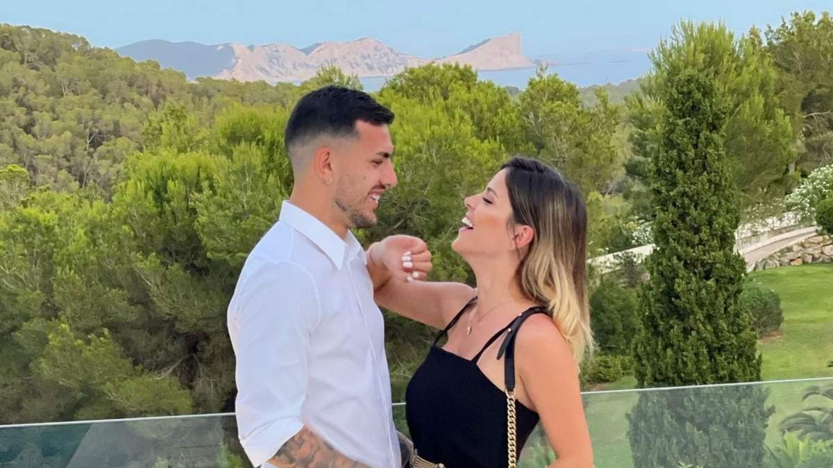 Camila Galante y Leandro Paredes. Fuente: (Instagram)
