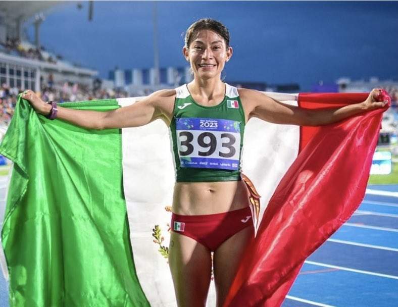 La atleta