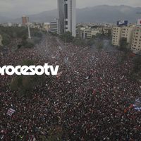 Imágenes de la Semana: La sombra de Bartlett y la marcha más grande de Chile