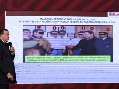 Esta es la estructura criminal que operaba con García Luna durante el gobierno de Calderón: SSPC